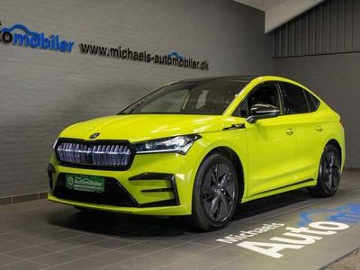 Gul Brugt 2024 Skoda Enyaq iV RS SUV | 429.900 kr. (Fair pris)