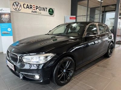 Brugt BMW 118 136 HK (100 kW) 2018 Sort Hatchback