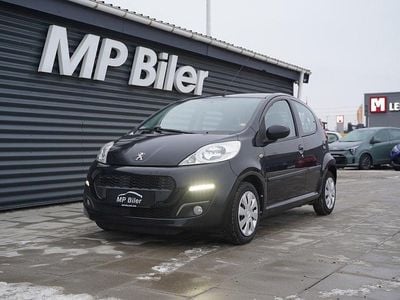 Brugt Peugeot 107 68 HK (50 kW) 2014 Sortmetal Hatchback