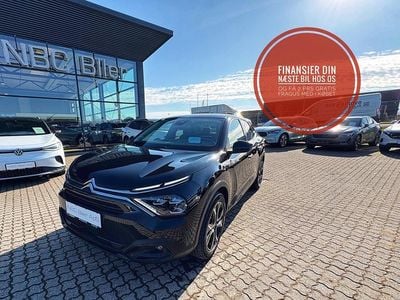 Brugt Citroën e-C4 100 kW (136 HK) 2023 Sortmetal Sedan