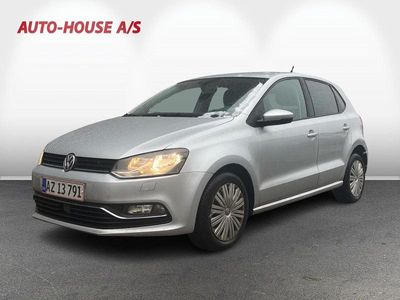 Sølvmetal Brugt 2015 VW Polo Comfortline Hatchback | 94.500 kr. (Super pris)