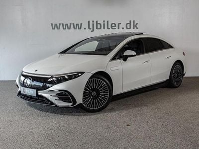 Hvidmetal Brugt 2022 Mercedes EQS450+ AMG line Hatchback | 619.800 kr. (Fair pris)