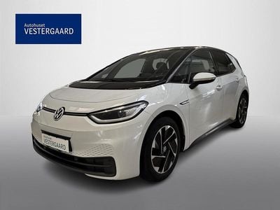 Hvid Brugt 2021 VW ID.3 Pro Performance Hatchback | 164.500 kr. (Fair pris)