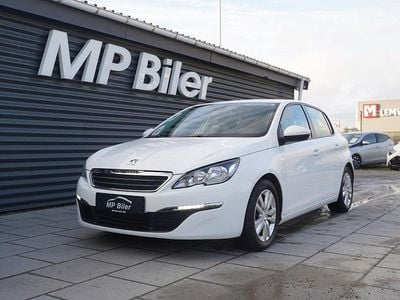 Hvid Brugt 2014 Peugeot 308 Active Hatchback | 44.900 kr. (God pris)