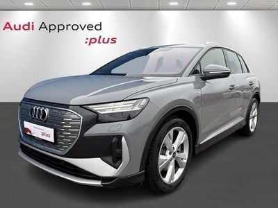 Grå Brugt 2024 Audi Q4 e-tron Advanced Plus SUV | 414.900 kr. (Lidt for dyr)