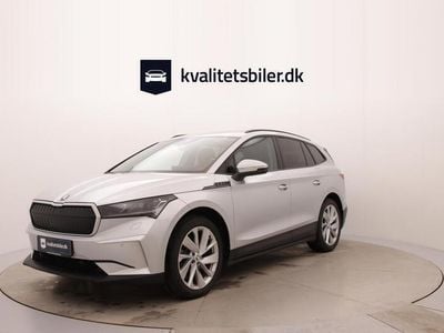 Sølvmetal Brugt 2021 Skoda Enyaq iV Lodge SUV | 214.900 kr. (Fair pris)
