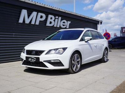 Hvid Brugt 2017 Seat Leon ST FR Stationcar | 139.900 kr. (Fair pris)