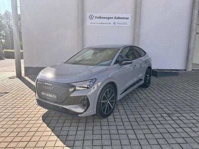 Grå Brugt 2023 Audi Q4 Sportback e-tron S-Line SUV | 319.900 kr. (Fair pris)