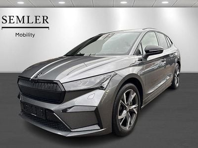 Gråmetal Brugt 2023 Skoda Enyaq iV SportLine SUV | 319.900 kr. (Lidt for dyr)