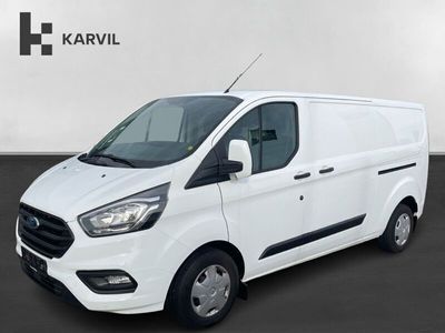 Frozen white Brugt 2018 Ford Transit Custom Trend Van | 109.900 kr.