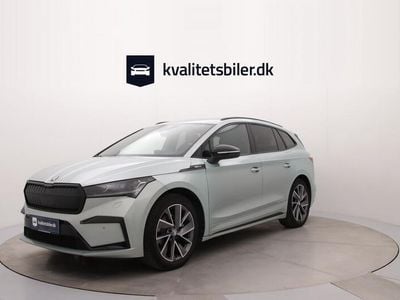 Sølvmetal Brugt 2022 Skoda Enyaq iV SportLine SUV | 239.900 kr. (God pris)