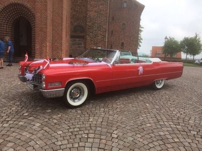 Brugt Cadillac Deville 300 HK (220 kW) 1966 Rød Sedan
