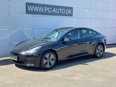 Sort Brugt 2021 Tesla Model 3 Standard Range Sedan | 176.900 kr. (God pris)