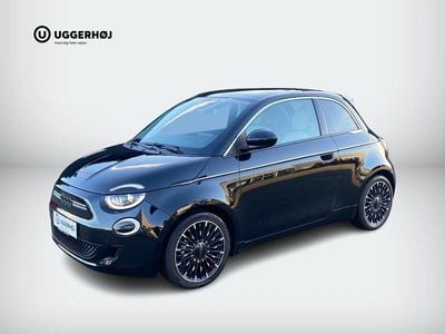 Sortmetal Brugt 2023 Fiat 500e La Prima Sedan | 129.900 kr. (Fair pris)