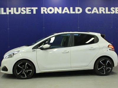 Brugt Peugeot 208 Signature Sky 100 HK (73 kW) 2018 Hvid Hatchback