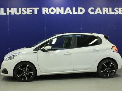 Hvid Brugt 2018 Peugeot 208 Signature Sky Hatchback | 77.900 kr. (Fair pris)