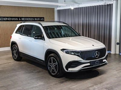 Hvid Ny 2025 Mercedes EQB250+ AMG SUV | 364.900 kr.