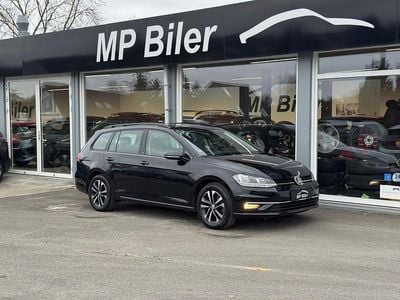 Brugt VW Golf VII IQ Drive 115 HK (84 kW) 2019 Sort Stationcar