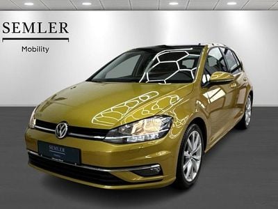 Guldmetal Brugt 2018 VW Golf VII Highline Hatchback | 179.900 kr. (Fair pris)
