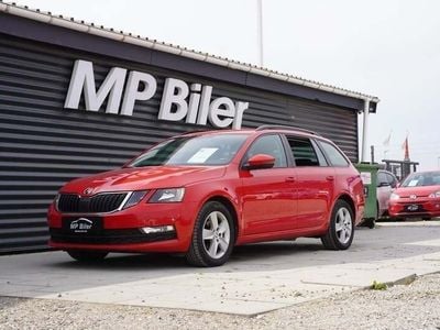 Rød Brugt 2018 Skoda Octavia Ambition Stationcar | 109.900 kr. (God pris)