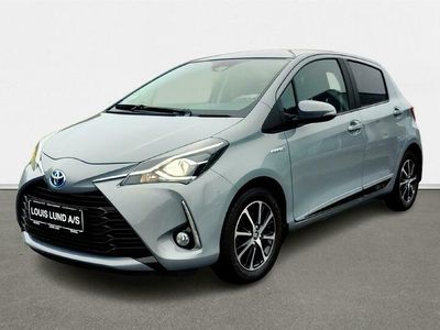 brugt Toyota Yaris Hybrid 1,5 Hybrid Limited E-CVT 100HK 5d Trinl. Gear A+++