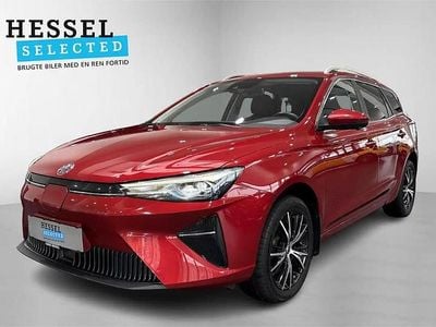 Brugt MG MG5 EV Luxury 114 kW (156 HK) 2023 Rød Stationcar