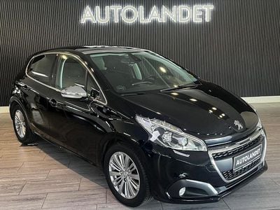 Sortmetal Brugt 2018 Peugeot 208 Allure Sky Hatchback | 74.800 kr. (Fair pris)