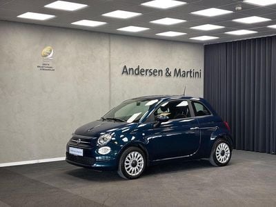 Brugt Fiat 500 Lounge 69 HK (50 kW) 2020 Blå Hatchback