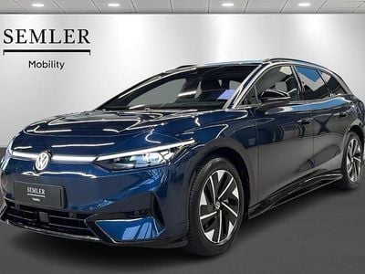 Mørkblåmetal Brugt 2025 VW ID.7 Style Sedan | 399.900 kr.
