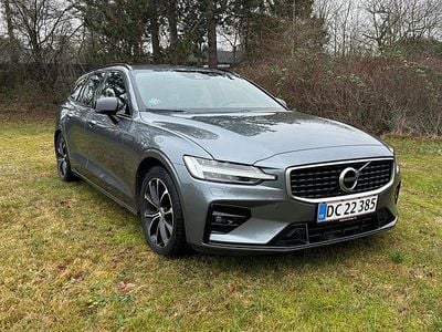 Gråmetal Brugt 2019 Volvo V60 R-Design Stationcar | 194.900 kr. (Super pris)