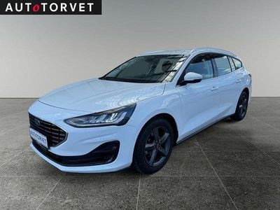 Hvid Brugt 2023 Ford Focus Titanium Stationcar | 159.700 kr.