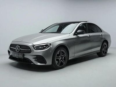 Sølv Brugt 2022 Mercedes E300 AMG line Sedan | 499.900 kr.