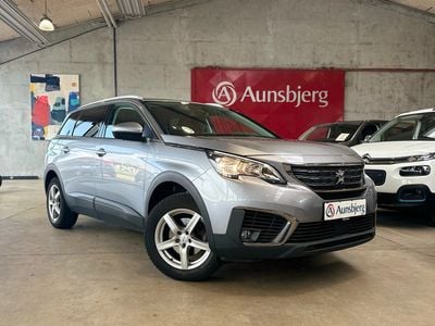 Sølvgrå Brugt 2018 Peugeot 5008 MPV | 199.500 kr. (Lidt for dyr)