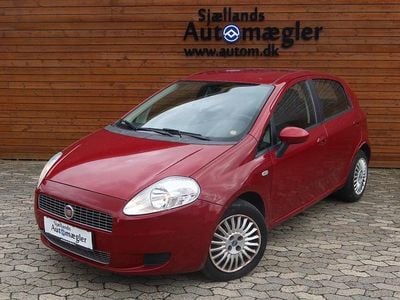 Rød Brugt 2009 Fiat Grande Punto Active Hatchback | 15.000 kr. (Super pris)
