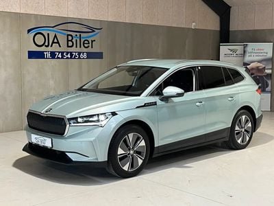Sølvmetal Brugt 2021 Skoda Enyaq iV Suite SUV | 249.900 kr.
