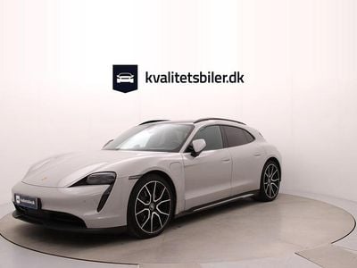 Crayon grey (legend farve) Brugt 2022 Porsche Taycan Performance Package Stationcar | 649.900 kr.