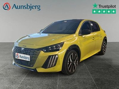 Brugt Peugeot e-208 GTi 114 kW (156 HK) 2023 Gul Hatchback