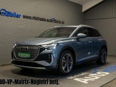 Brugt Audi Q4 e-tron S-Line 150 kW (204 HK) 2022 Blåmetal SUV
