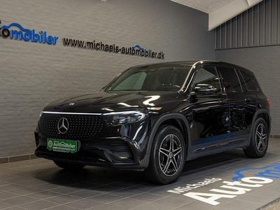 Brugt Mercedes EQB350 AMG line 214 kW (292 HK) 2024 Sort SUV