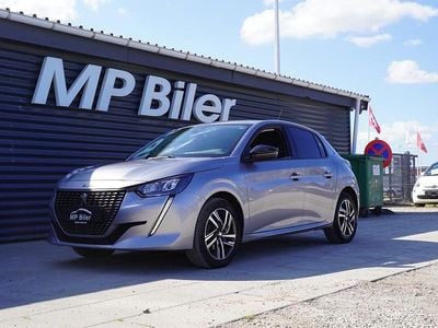 Sølvmetal Brugt 2022 Peugeot 208 Allure Hatchback | 114.900 kr. (Fair pris)