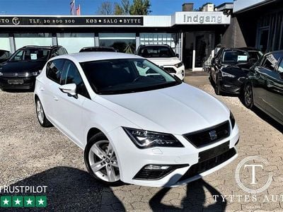 Hvid Brugt 2019 Seat Leon FR Hatchback | 174.800 kr. (Dyr)