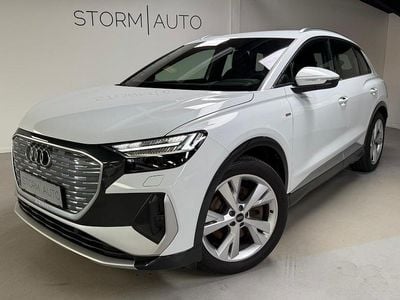Hvid Brugt 2024 Audi Q4 e-tron S-Line SUV | 399.900 kr. (Fair pris)