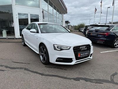 Hvid Brugt 2016 Audi A5 Sportback S-Line Hatchback | 179.800 kr. (Fair pris)