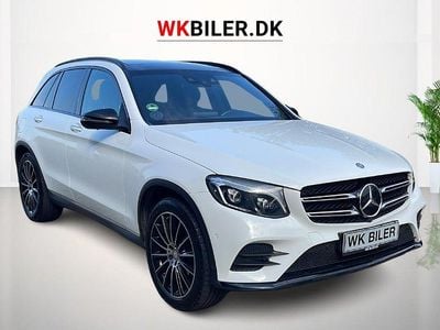 Hvid Brugt 2016 Mercedes GLC250 AMG line SUV | 399.900 kr. (Fair pris)