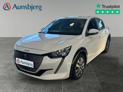 Brugt Peugeot e-208 Active 100 kW (136 HK) 2021 Hvid Hatchback