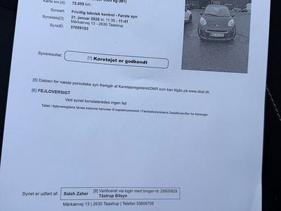 Rød Brugt 2012 Citroën C1 Seduction Hatchback | 31.900 kr. (God pris)