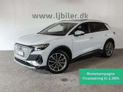 Hvid Brugt 2021 Audi Q4 e-tron SUV | 379.800 kr.