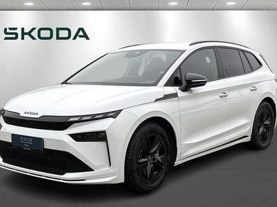 Brugt Skoda Enyaq iV SportLine 210 kW (286 HK) 2025 Hvidmetal SUV
