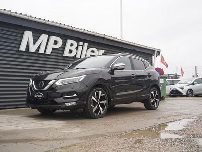 Sortmetal Brugt 2018 Nissan Qashqai Tekna+ SUV | 154.900 kr. (Fair pris)