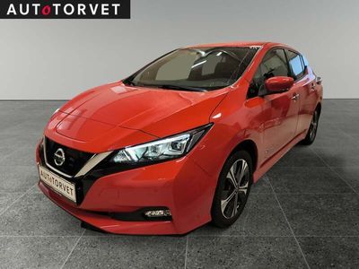 Rød Brugt 2019 Nissan Leaf N-Connecta Hatchback | 99.700 kr. (Fair pris)